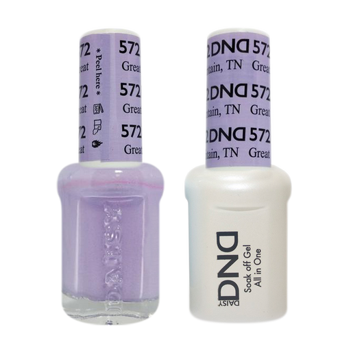 DND Nail Lacquer And Gel Polish, 572, Great Mountain, 0.5oz MY0924