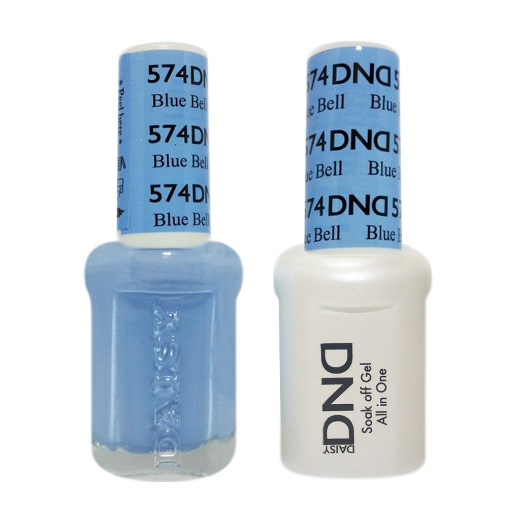 DND Nail Lacquer And Gel Polish, 574, Blue Bell, 0.5oz MY0924