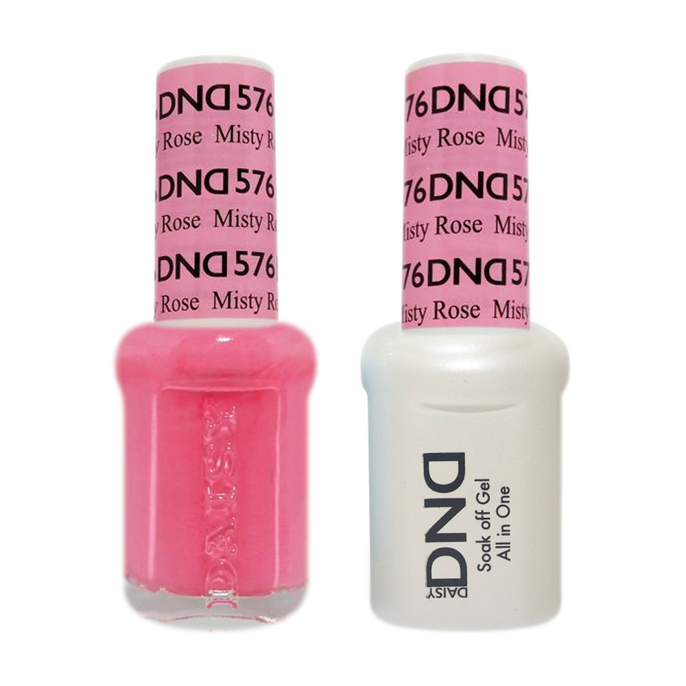DND Nail Lacquer And Gel Polish, 576, French Rose, 0.5oz MY0924
