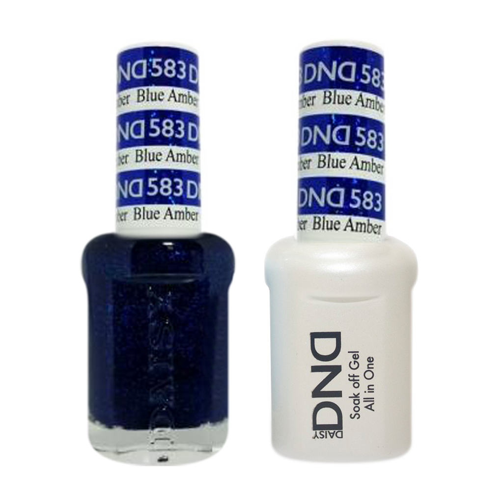 DND Nail Lacquer And Gel Polish, 583, Blue Amber, 0.5oz MY0924