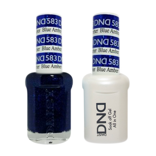 DND Nail Lacquer And Gel Polish, 583, Blue Amber, 0.5oz MY0924