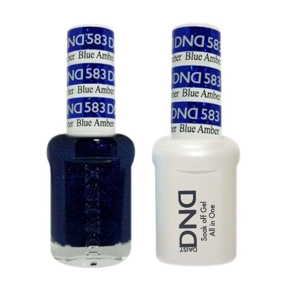 DND Nail Lacquer And Gel Polish, 583, Blue Amber, 0.5oz MY0924