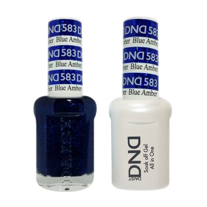 DND Nail Lacquer And Gel Polish, 583, Blue Amber, 0.5oz MY0924