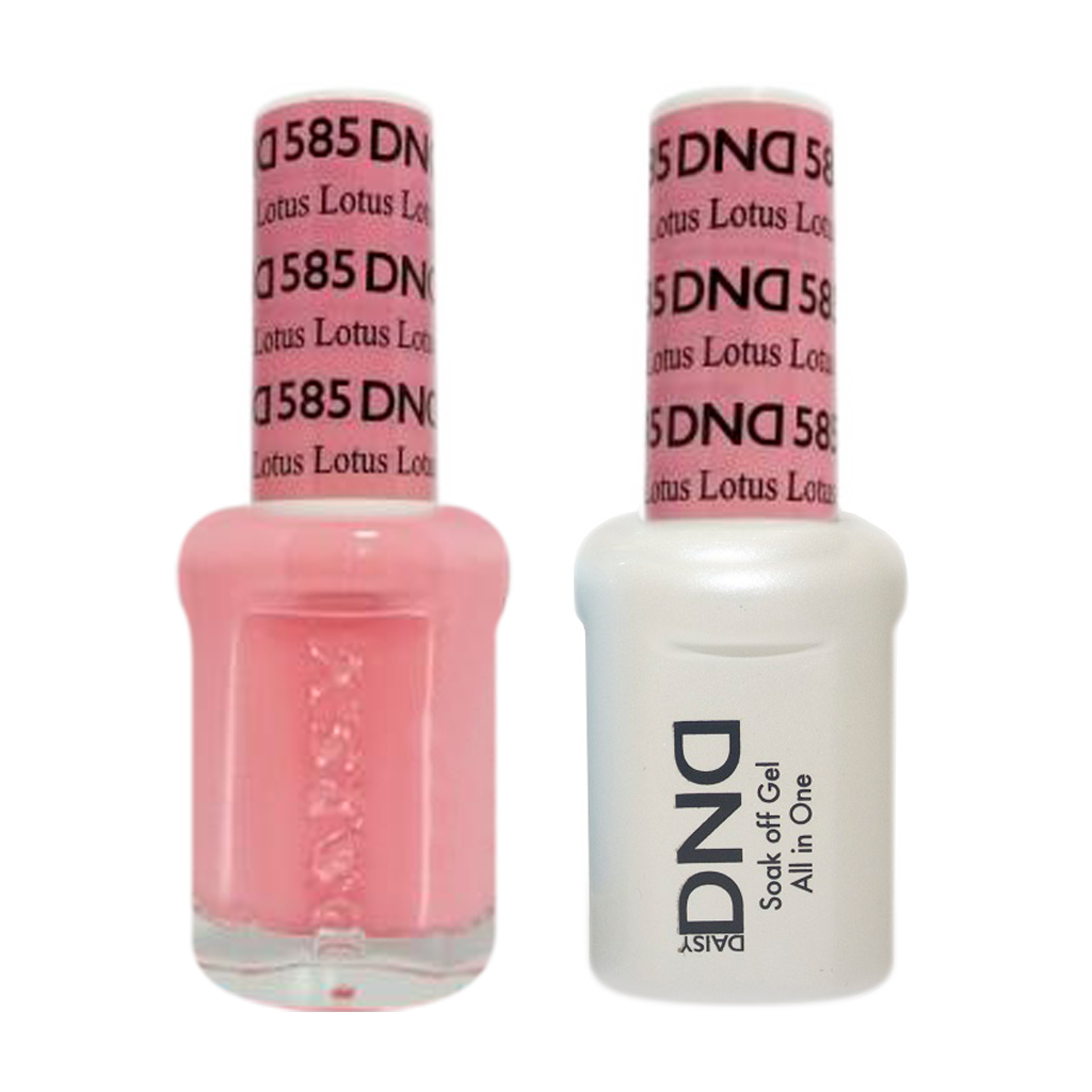 DND Nail Lacquer And Gel Polish, 585, Lotus, 0.5oz MY0924