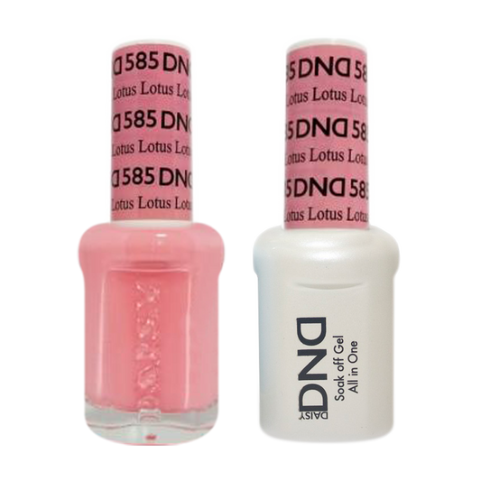 DND Nail Lacquer And Gel Polish, 585, Lotus, 0.5oz MY0924