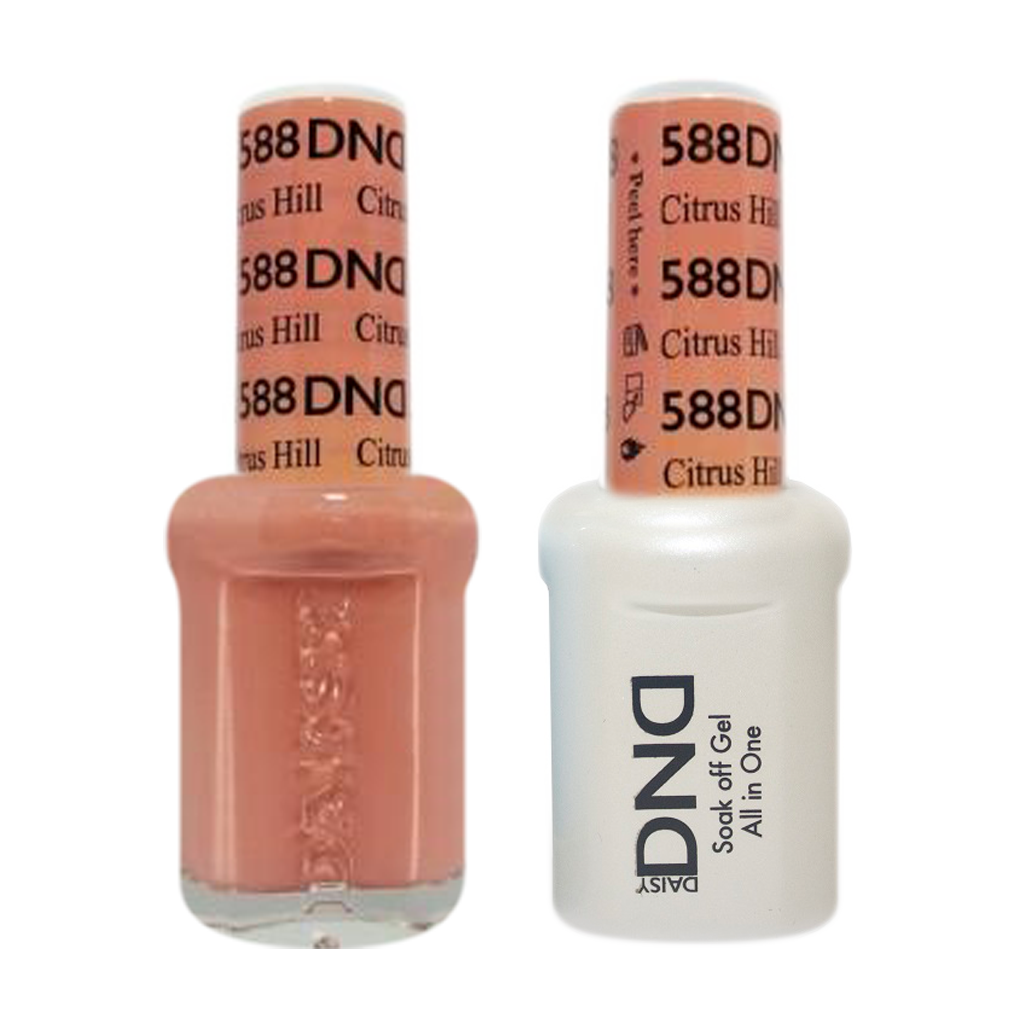 DND Nail Lacquer And Gel Polish, 588, Citrus Hill, 0.5oz MY0924