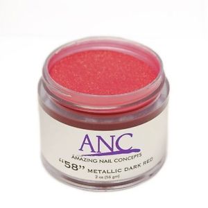 ANC Dipping Powder, 2OP058, Metallic Dark Red, 2oz KK