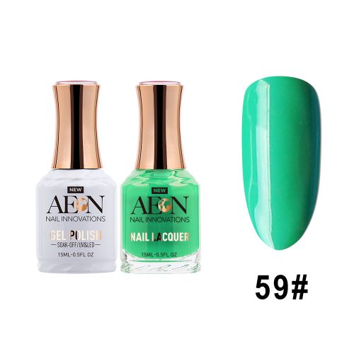 AEON Gel Polish + Nail Lacquer, 059, Emerald City, 0.5oz OK0326LK