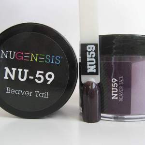 Nugenesis Dipping Powder, NU 059, Beaver Tail, 2oz MH1005