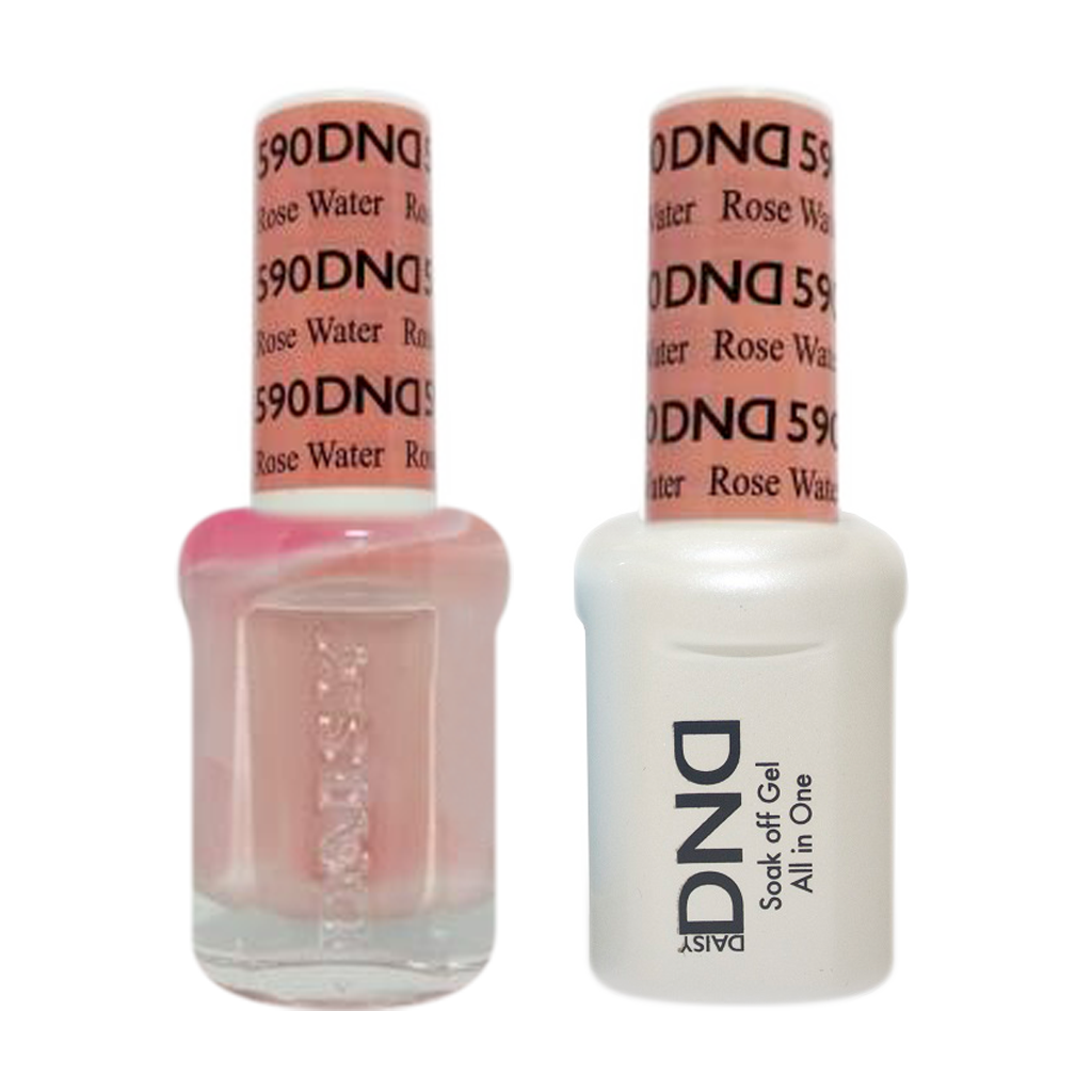 DND Nail Lacquer And Gel Polish, 590, Rose Water, 0.5oz MY0924