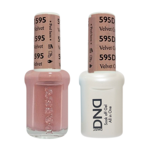 DND Nail Lacquer And Gel Polish, 595, Velvet Cream, 0.5oz MY0924
