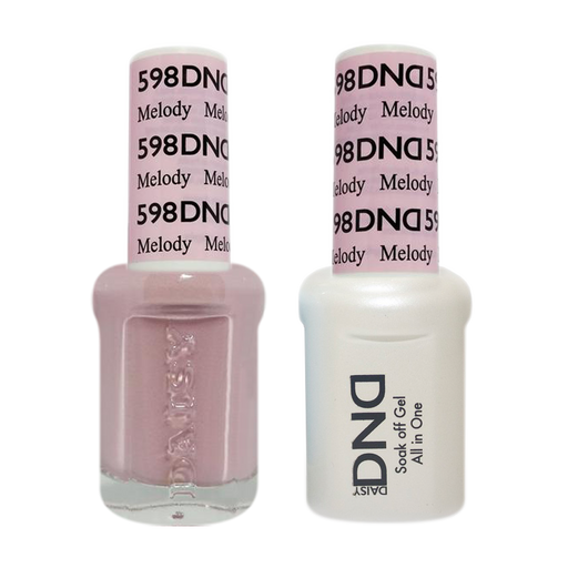 DND Nail Lacquer And Gel Polish, 598, Melody, 0.5oz MY0924