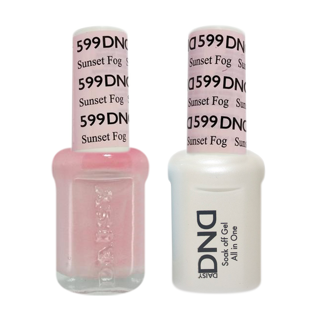 DND Nail Lacquer And Gel Polish, 599, Sunset Fog, 0.5oz MY0924