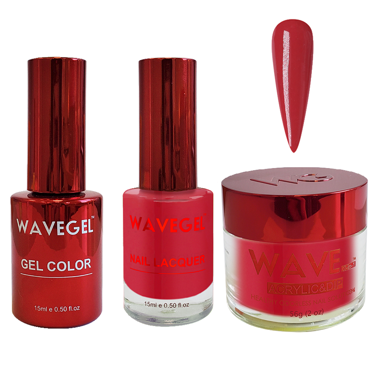 Wave Gel 4in1 Dipping Powder + Gel Polish + Nail Lacquer, QUEEN Collection, 059, Plymouth Lox