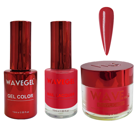 Wave Gel 4in1 Dipping Powder + Gel Polish + Nail Lacquer, QUEEN Collection, 059, Plymouth Lox