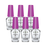 SNS Dipping Liquid, Gel Gelous Base (Purple Cap), BOX, 6pcs/box, 0.5oz OK0410VD