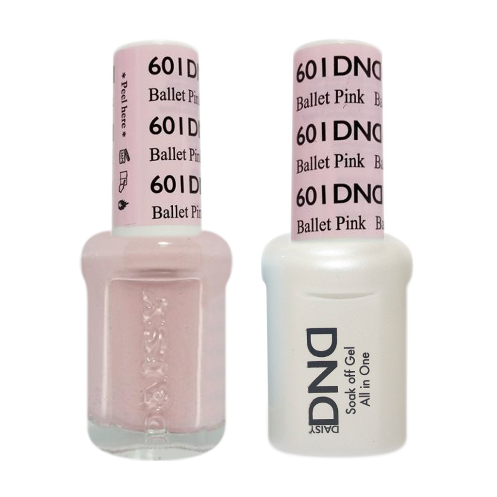 DND Nail Lacquer And Gel Polish, 601, Ballet Pink, 0.5oz MY0924