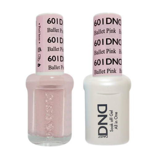 DND Nail Lacquer And Gel Polish, 601, Ballet Pink, 0.5oz MY0924