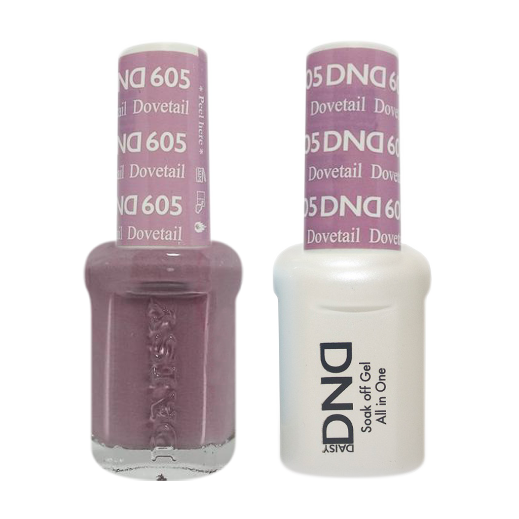 DND Nail Lacquer And Gel Polish, 605, Dovetail, 0.5oz MY0924