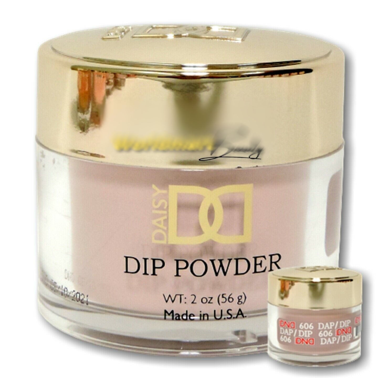 DND 2in1 Acrylic/Dipping Powder, 606, 2oz