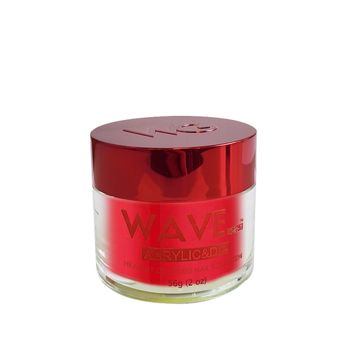 Wave Gel Acrylic/Dipping Powder, QUEEN Collection, 060, Wanted.. Red or Alive, 2oz