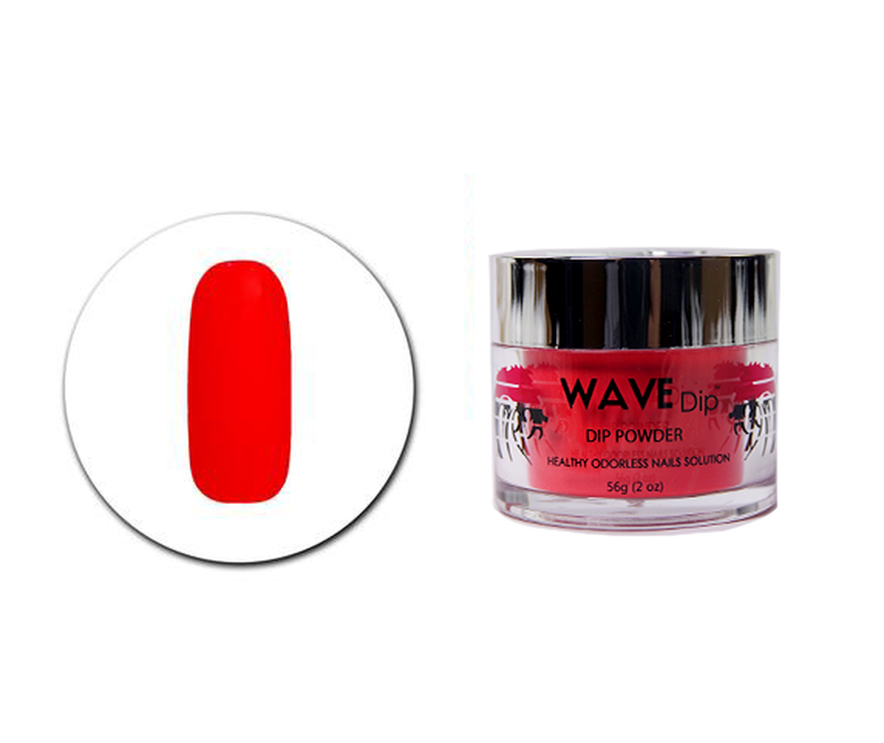 Wave Gel Dipping Powder, 060, Blood Orange, 2oz OK0613MN