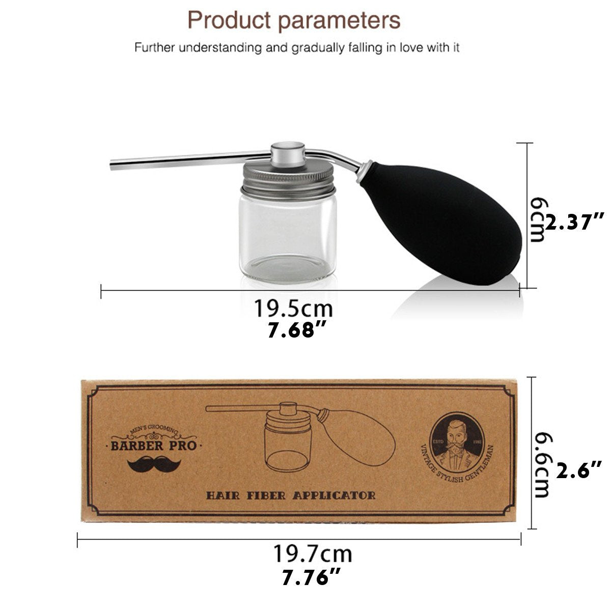 Barber Pro Hair Fiber Applicator