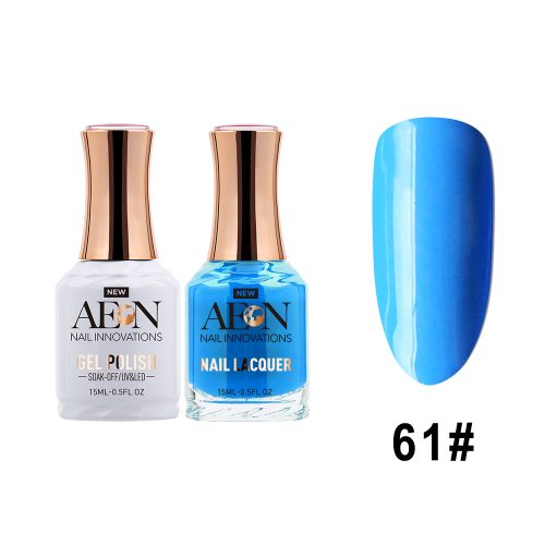 AEON Gel Polish + Nail Lacquer, 061, Pool Party, 0.5oz OK0326LK