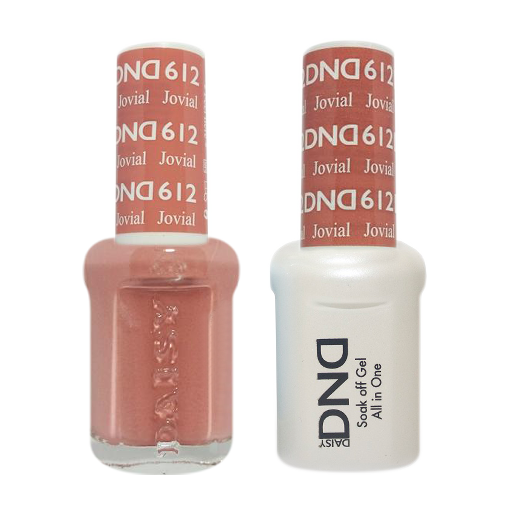 DND Nail Lacquer And Gel Polish, 612, Jovial, 0.5oz MY0924