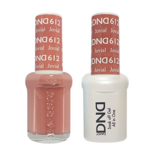 DND Nail Lacquer And Gel Polish, 612, Jovial, 0.5oz MY0924