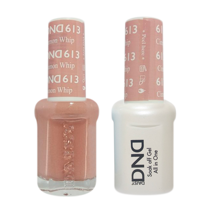 DND Nail Lacquer And Gel Polish, 613, Cinnamon Whip, 0.5oz MY0924