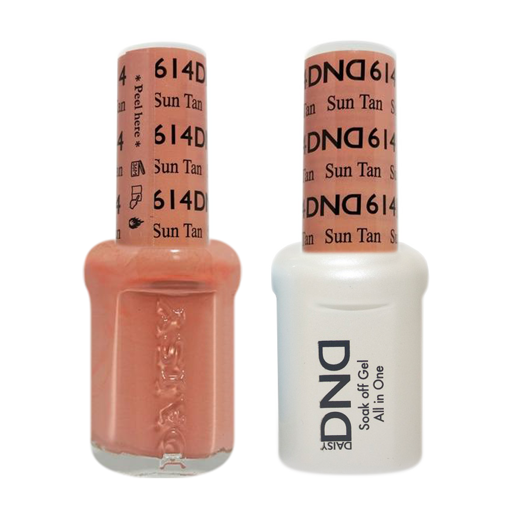 DND Nail Lacquer And Gel Polish, 614, Sun Tan, 0.5oz MY0924