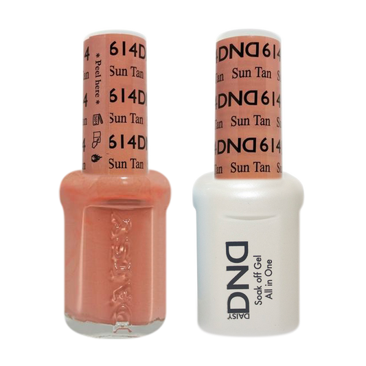 DND Nail Lacquer And Gel Polish, 614, Sun Tan, 0.5oz MY0924