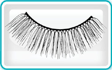 Ardell Eyelashes, Self Adhesive, 105S, 61414 KK BB