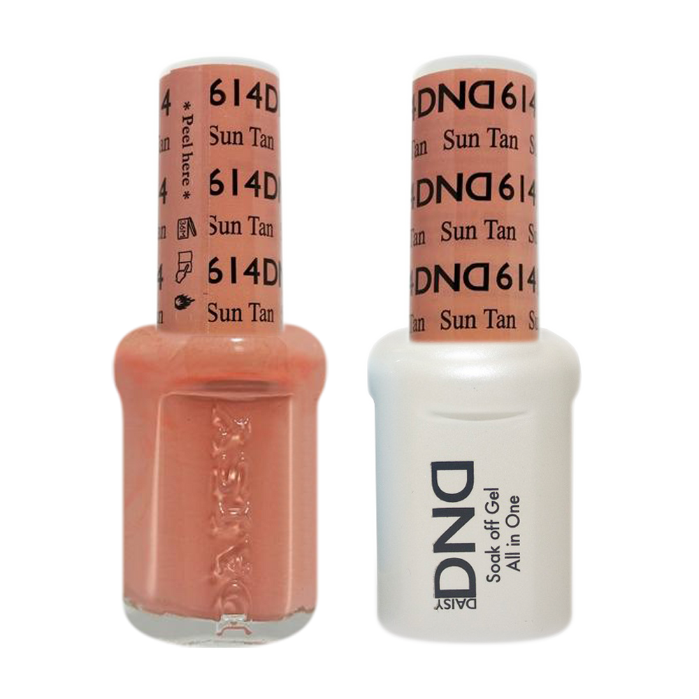 DND Nail Lacquer And Gel Polish, 614, Sun Tan, 0.5oz MY0924