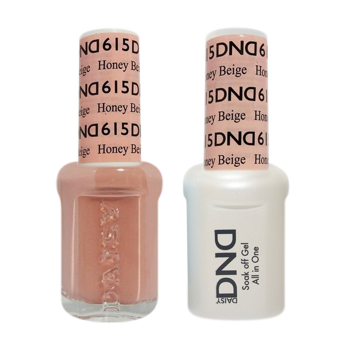 DND Nail Lacquer And Gel Polish, 615, Honey Beige, 0.5oz MY0924