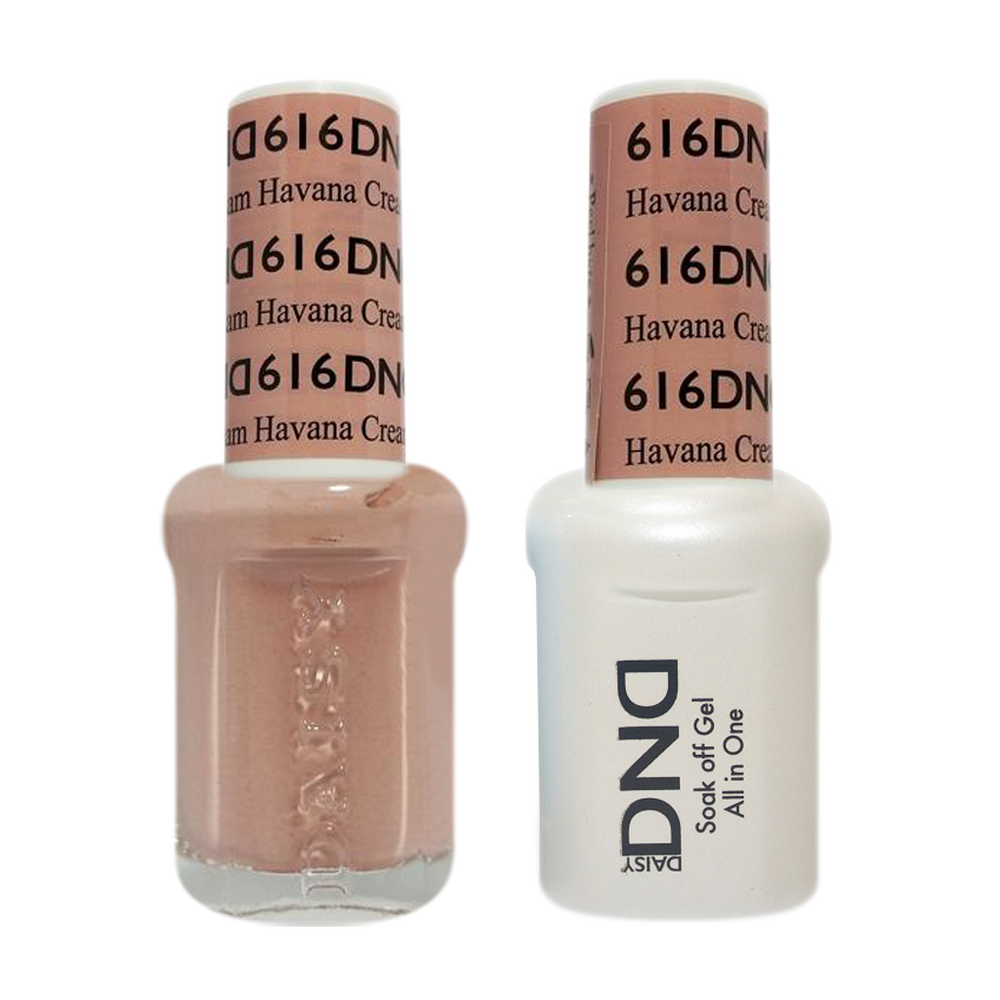 DND Nail Lacquer And Gel Polish, 616, Havana Cream, 0.5oz MY0924