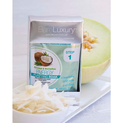 Bare Luxury Complete Pedicure & Manicure 4 Steps By Morgan Taylor, Coconut & Honeydew, 51315 (Pk: 48 boxes/case)