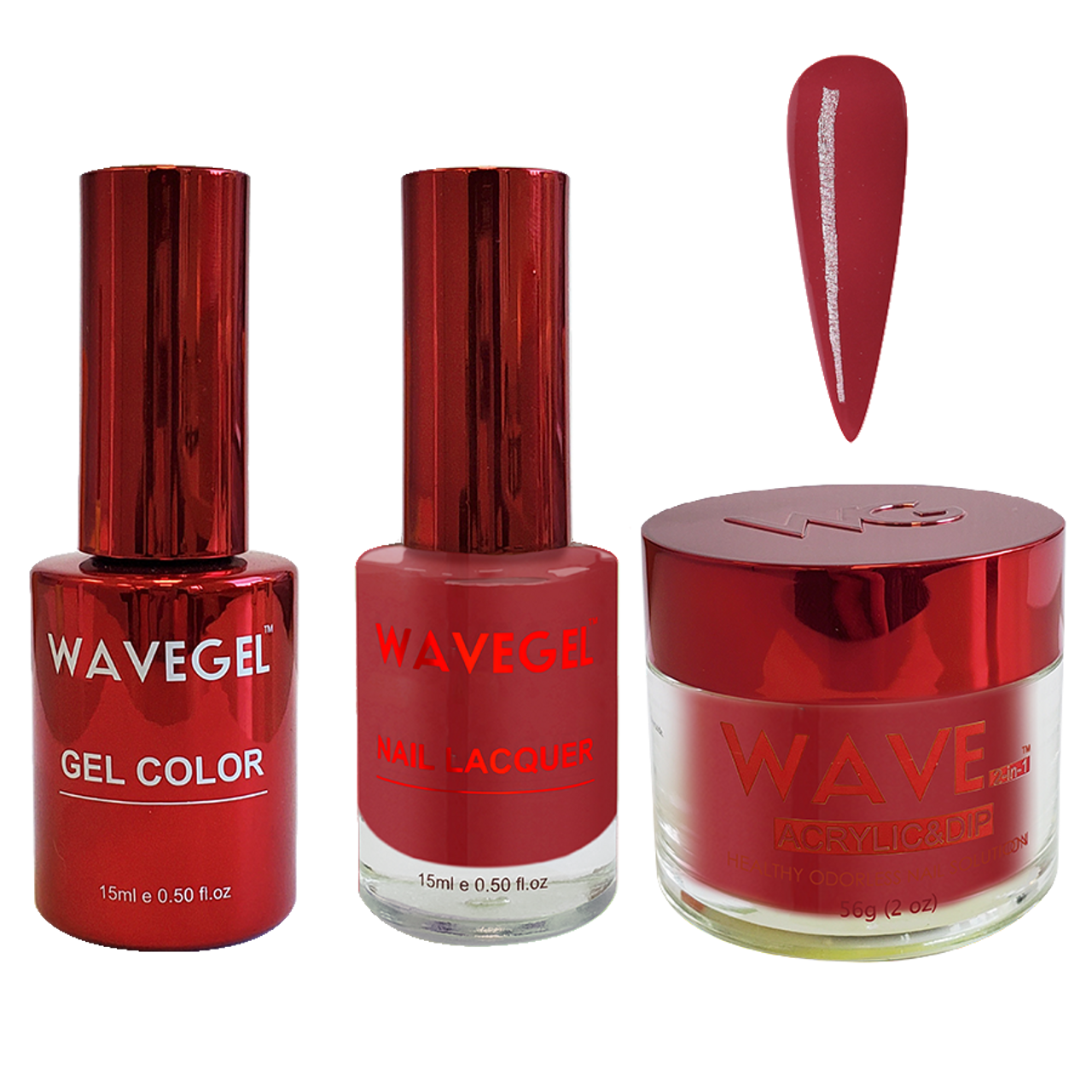 Wave Gel 4in1 Dipping Powder + Gel Polish + Nail Lacquer, QUEEN Collection, 061, Courtesy