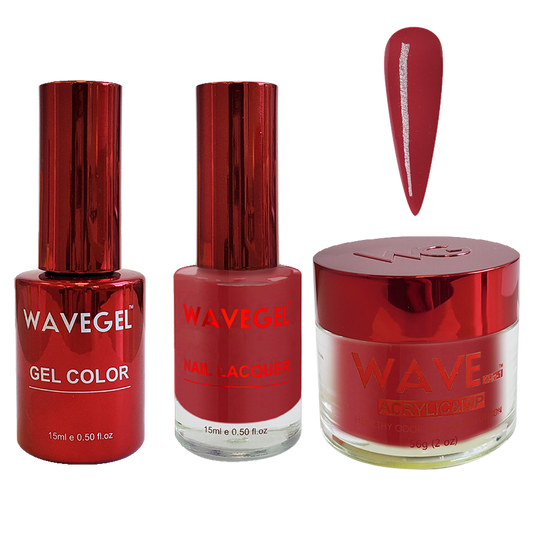 Wave Gel 4in1 Dipping Powder + Gel Polish + Nail Lacquer, QUEEN Collection, 061, Courtesy