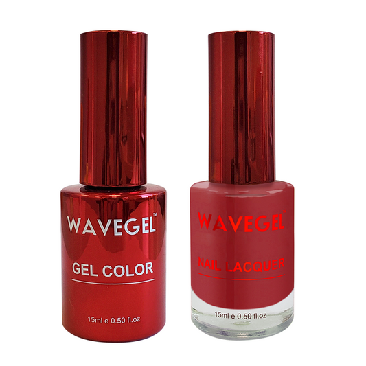 Wave Gel Nail Lacquer + Gel Polish, QUEEN Collection, 061, Courtesy, 0.5oz