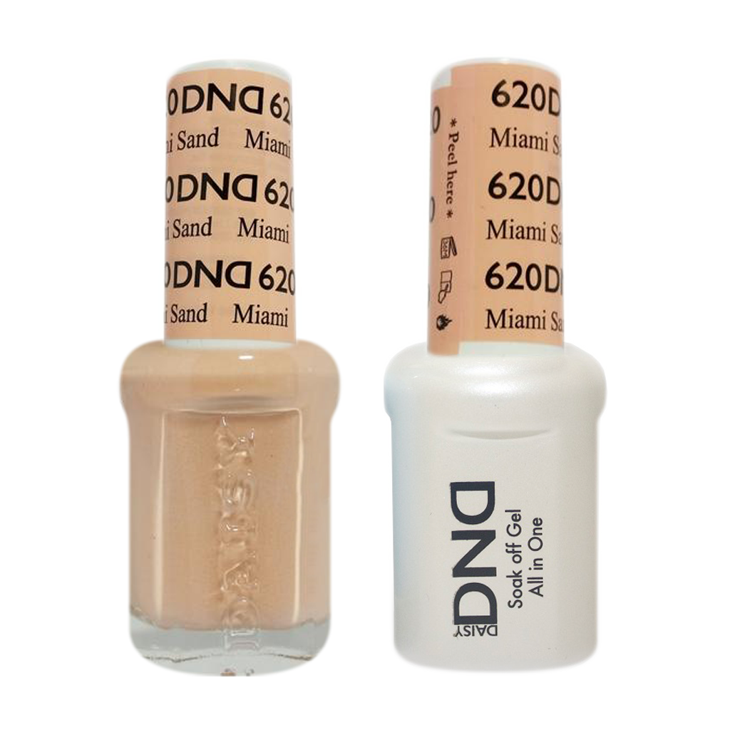 DND Nail Lacquer And Gel Polish, 620, Miami Sand, 0.5oz MY0924