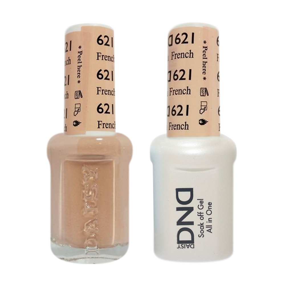 DND Nail Lacquer And Gel Polish, 621, French Vanilla, 0.5oz MY0924