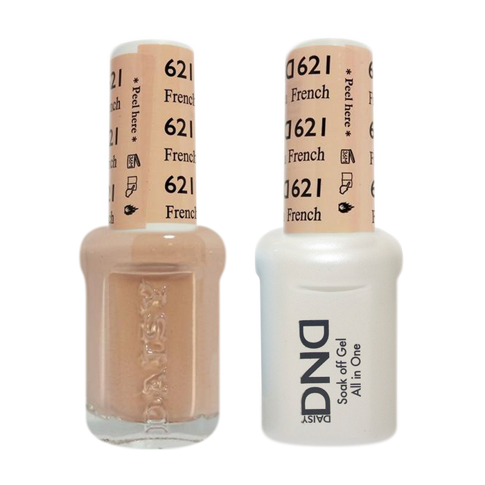 DND Nail Lacquer And Gel Polish, 621, French Vanilla, 0.5oz MY0924