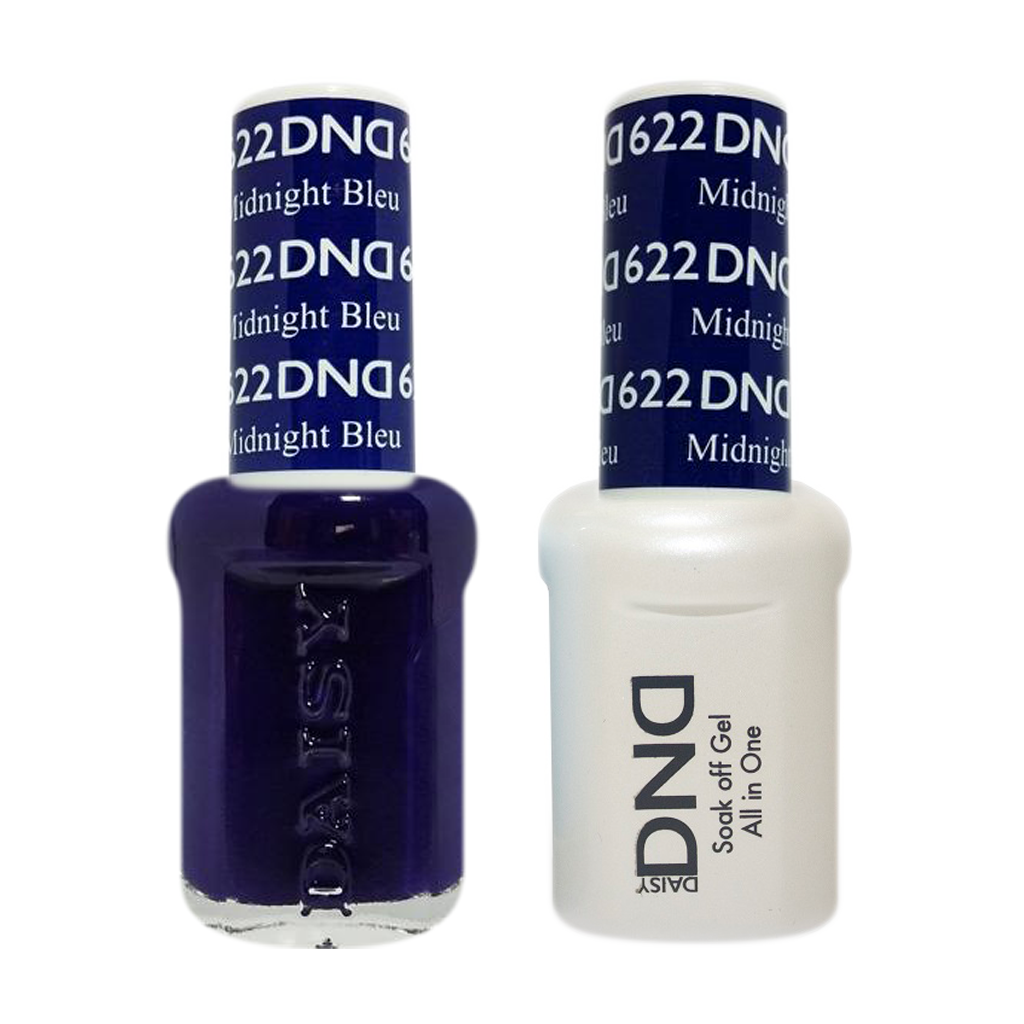 DND Nail Lacquer And Gel Polish, 622, Midnight Blue, 0.5oz MY0924