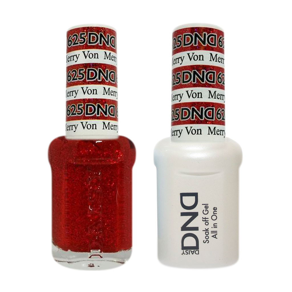 DND Nail Lacquer And Gel Polish, 625, Merry Von, 0.5oz MY0924