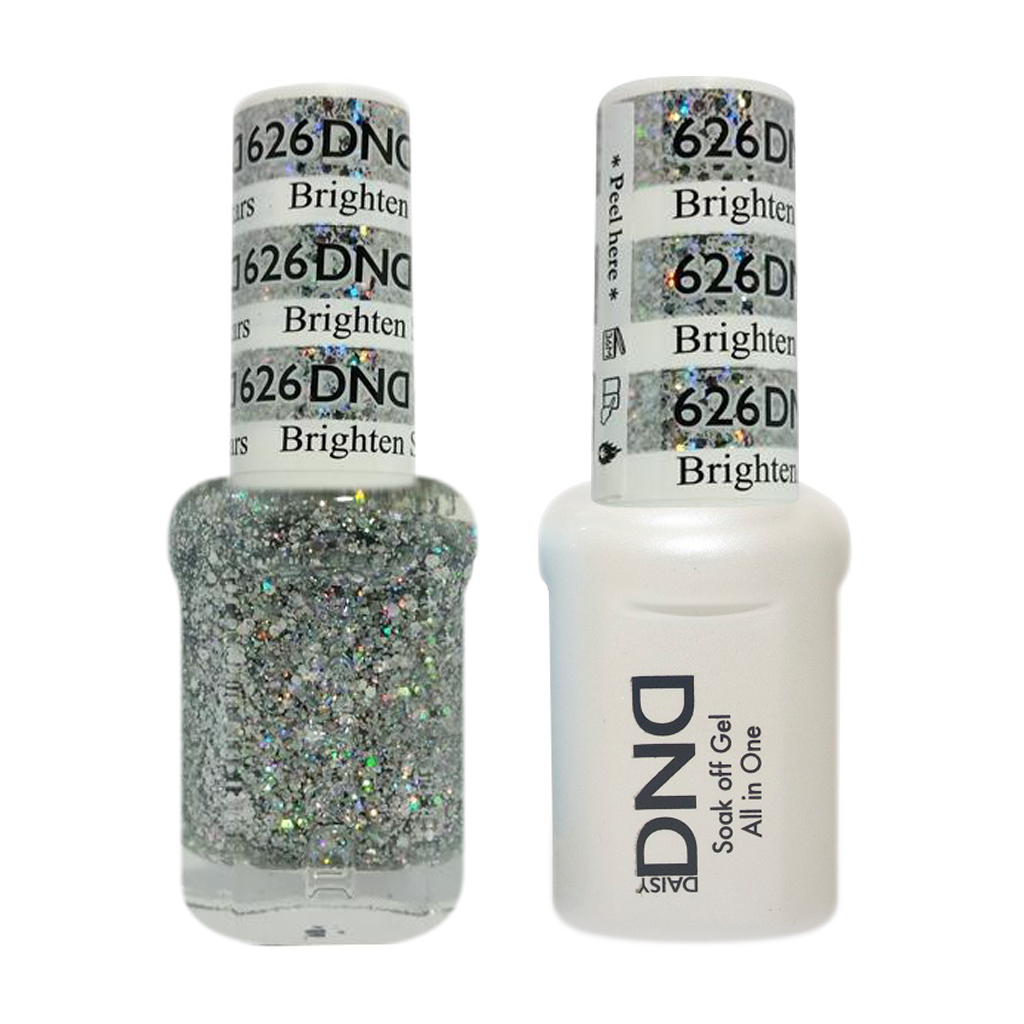 DND Nail Lacquer And Gel Polish, 626, Brighten Stars, 0.5oz MY0924