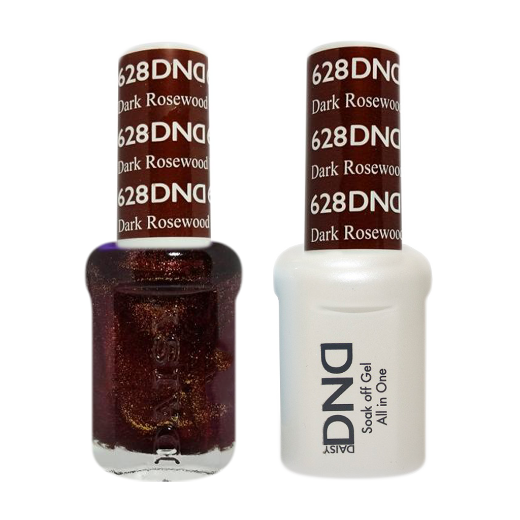 DND Nail Lacquer And Gel Polish, 628, Dark Rosewood, 0.5oz MY0924