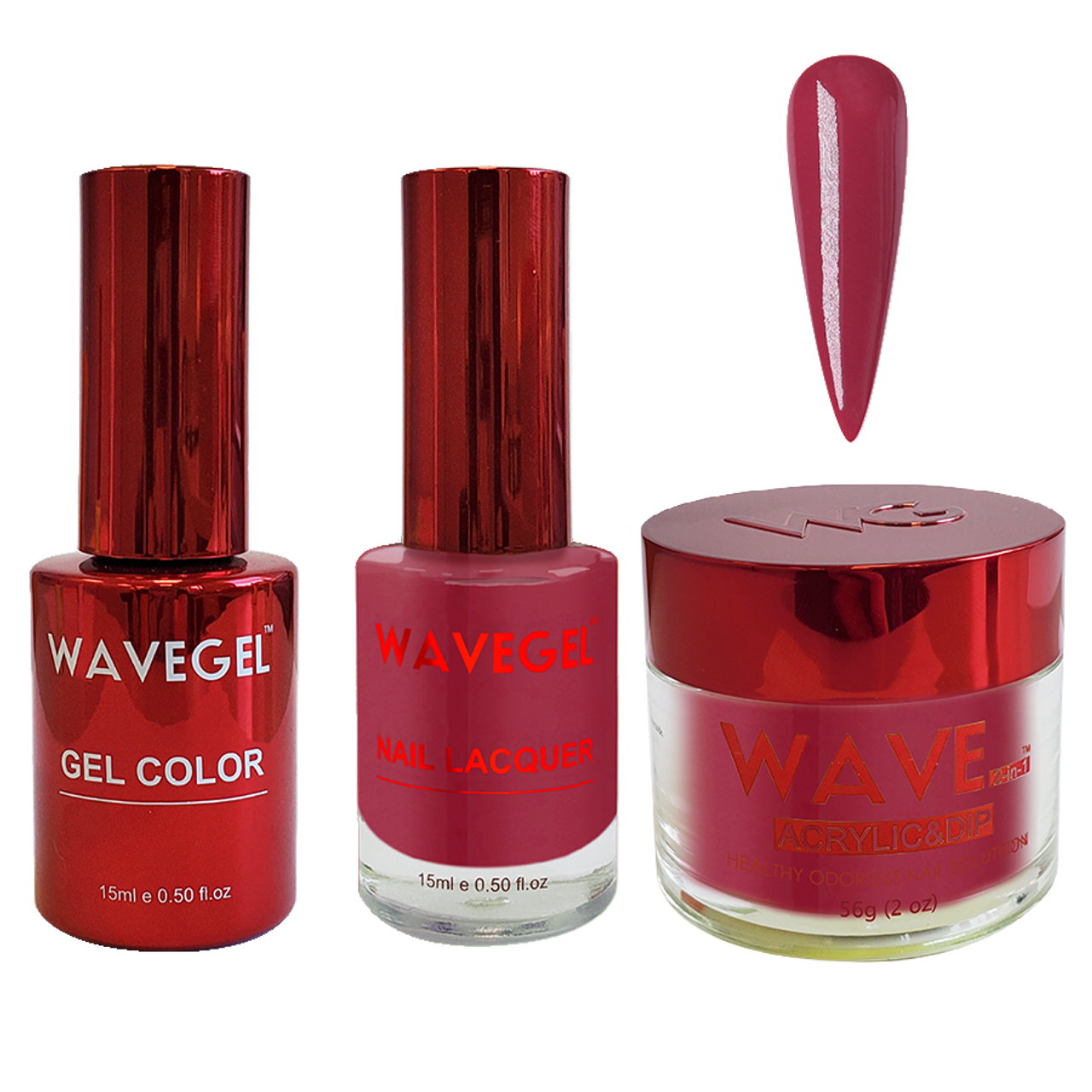 Wave Gel 4in1 Dipping Powder + Gel Polish + Nail Lacquer, QUEEN Collection, 062, Privy Purse