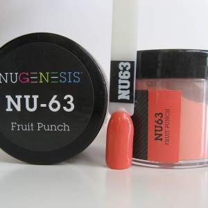Nugenesis Dipping Powder, NU 063, Fruit Punch, 2oz MH1005